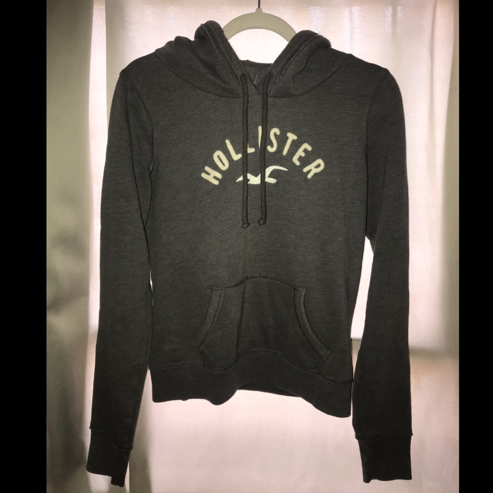 Hollister Hoodie Grey Size M